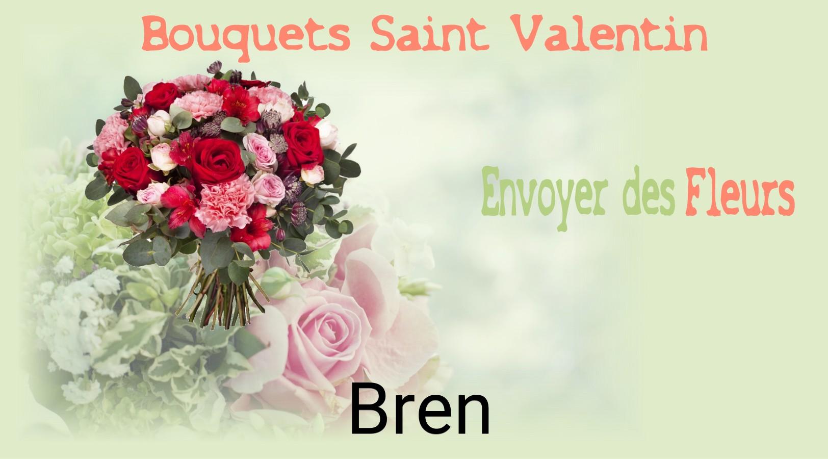 Roses de Saint-Valentin livrées à Bren